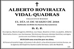 Alberto Roviralta Vidal-Quadras